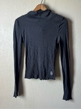 Free People Movement Ribbed Grey Hoodie